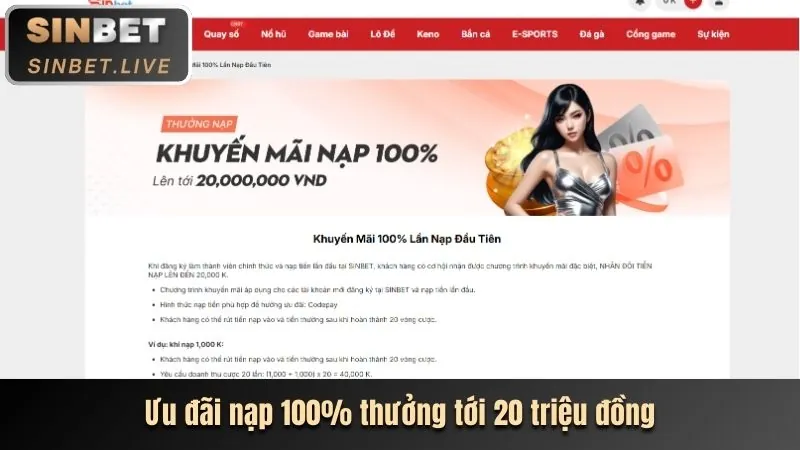 Thưởng Nạp Tiền Hàng Ngày ev888